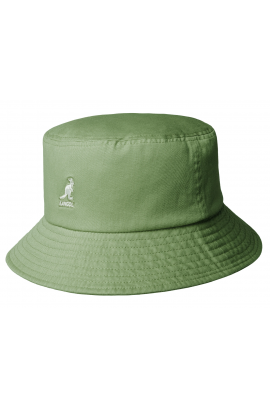 Kangol Washed Bucket - Oil Green